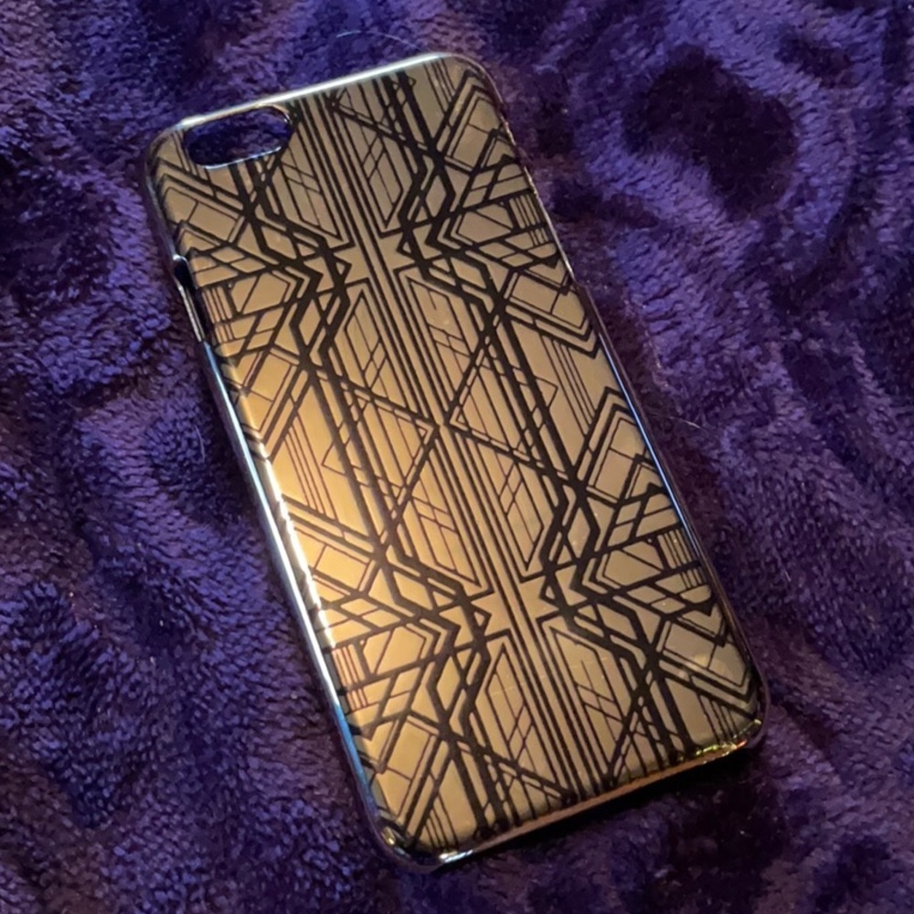 Art Deco Reflective Black Gold iPhone 6 / 6s Case
